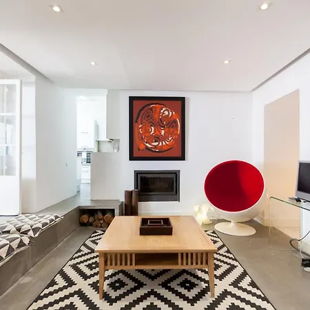 Flh Madragoa Flat With Art And Terrace 아파트 *